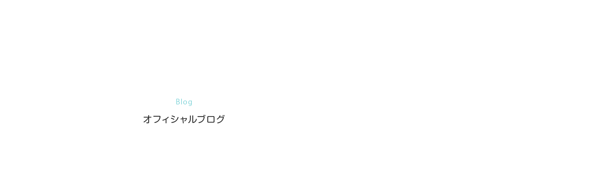 オフィシャルブログ